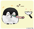 コウペンちゃんと邪エナガさん